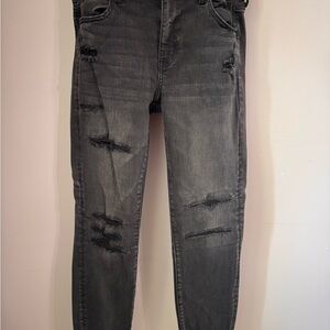 American Eagle Outfitters Charcoal Denim 12 very cute